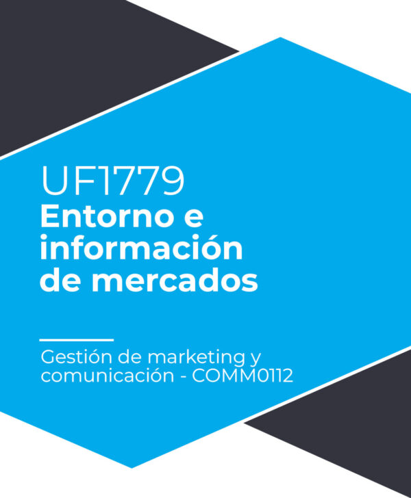 Ejercicios Entorno e información de mercados UF1779